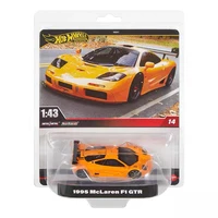 Hot Wheels Premium Nissan Skyline GT-R 2000 Toyota 4Runner Nismo 1995 McLaren F1 GTR 1:43 Vehicle Diecast Model Car Toy HMD41 2
