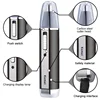 Kemei 4in1 Rechargeable Nose Trimmer Beard Trimer Men Micro Shaver Eyebrow Nose Hair Trimmer Nose and Ear Cleaner Grooming Set 2