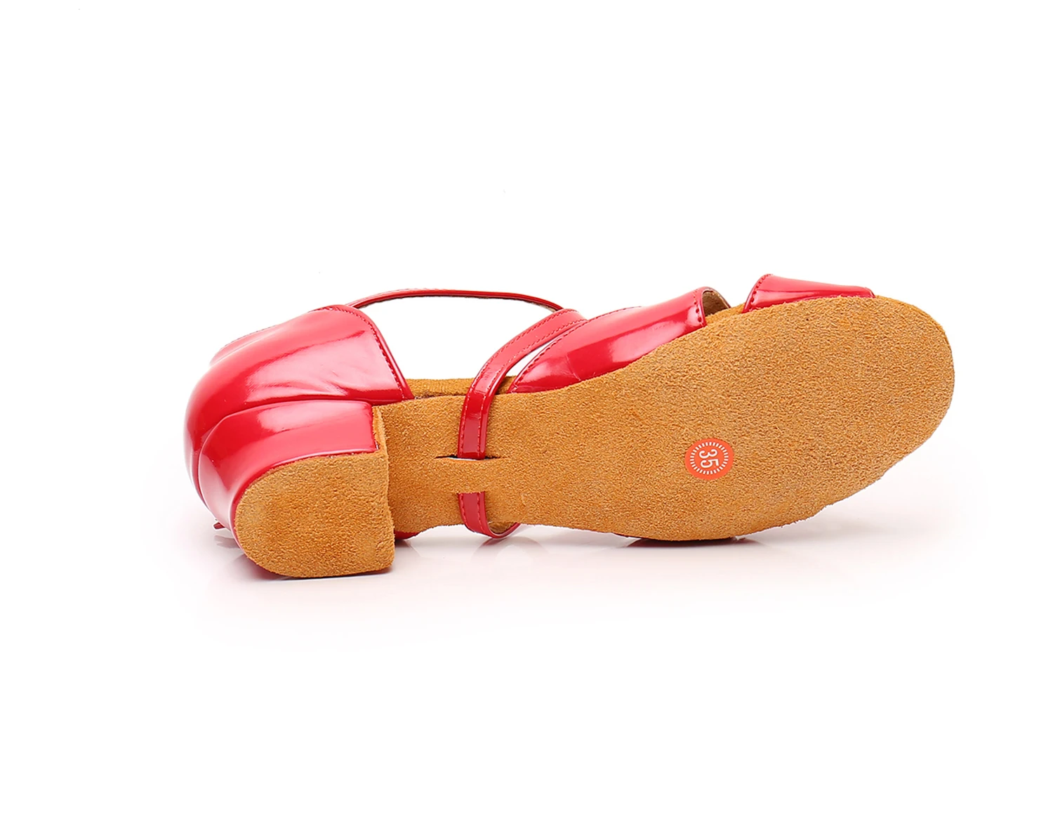 Children Dance Shoes Modern Tango Dancing Performance Shoes Girls Ladies Ballroom Tango Jazz Sandal Low Heel Factory Direct C323 4