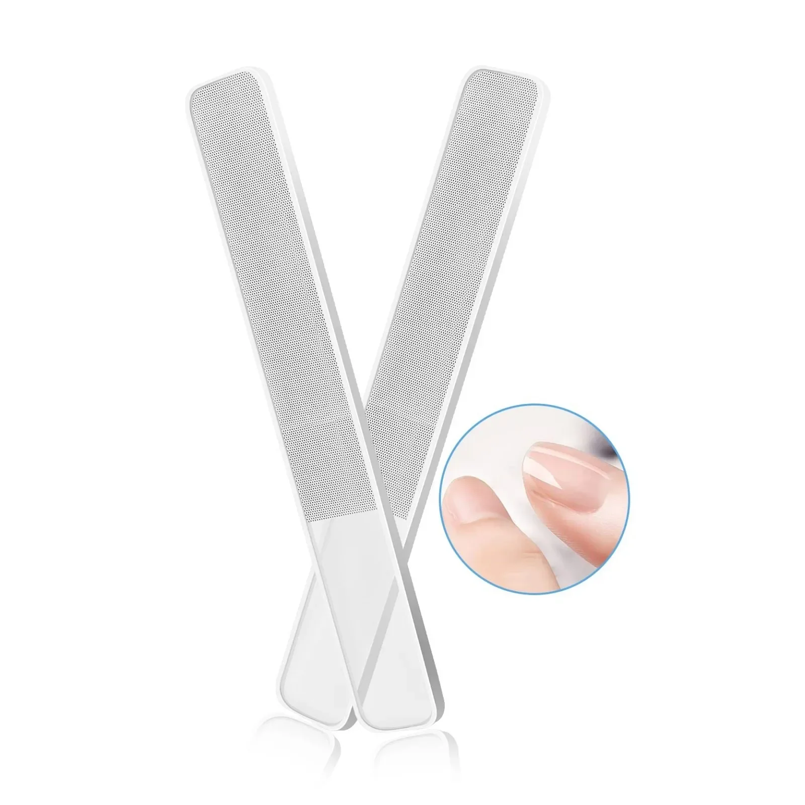 

Nano Glass Nail Files Crystal Mini Fingernail File Upgrade Nail Buffers Nail Polishing Strip Professional Crystal Manicure Tools