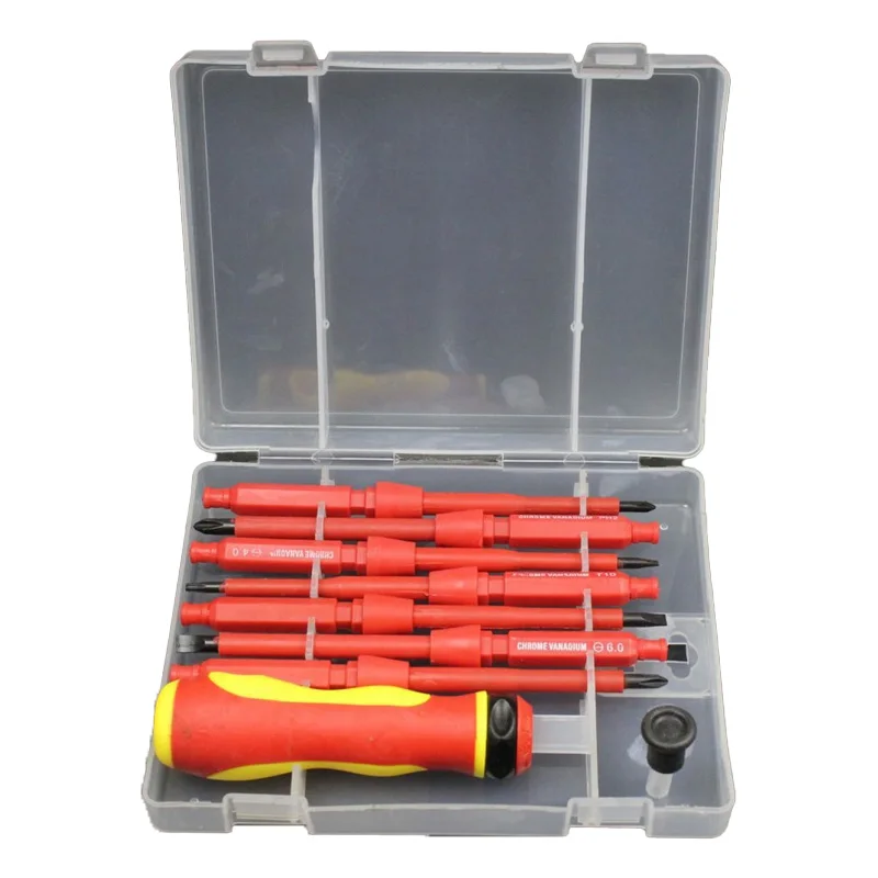 Multi-Head Electrician Screwdriver Set Precision Screwdriver Set Manual Screwdriver Set Cross and Straight Screw ratchet magnetic dual use screwdriver set cross and straight double headed manual industrial grade screwdriver screwdriver screw