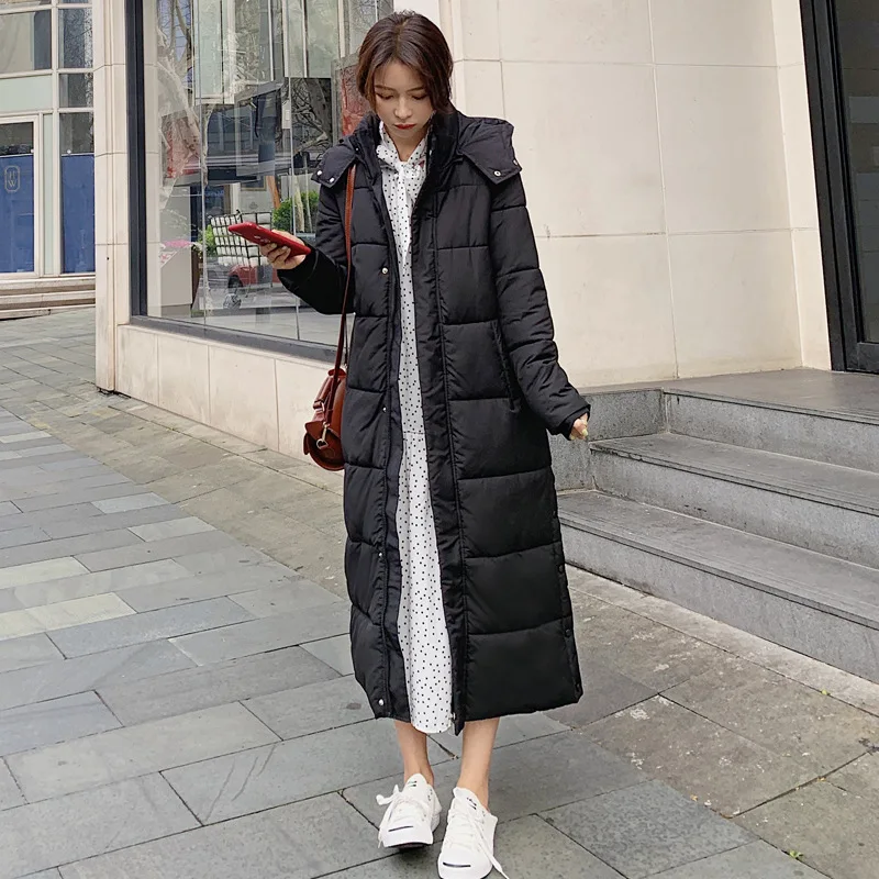 Nieuwe stijl dames dons katoenen jas losse en verdikte Koreaanse versie van de lange sectie afslankende katoenen jas stijlvolle bovenkleding kopen vanaf een prijs van 32