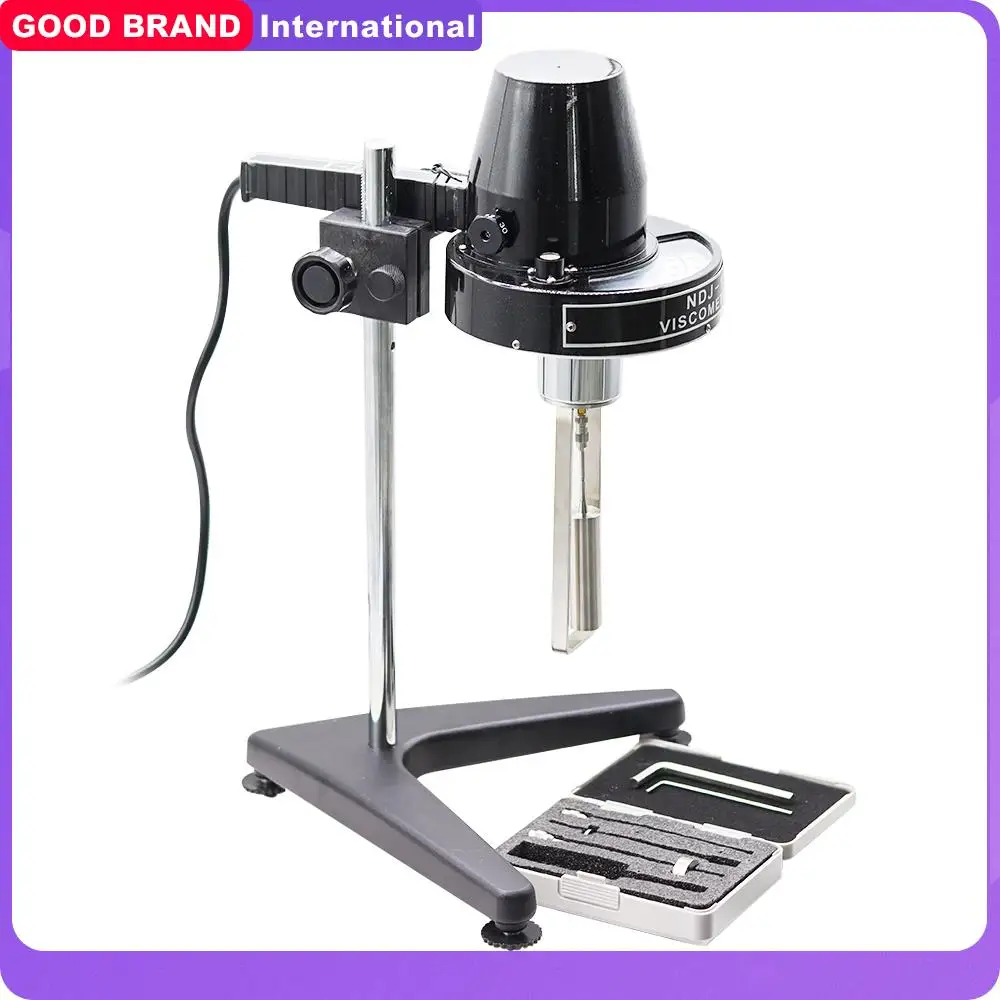 NDJ 1 Rotary Viscometer Viscosimeter Viscosity Meter Fluidimer with 1 4 ndj-1-rotary-viscometer-viscosimeter-viscosity-meter-fluidimer-with-1-4