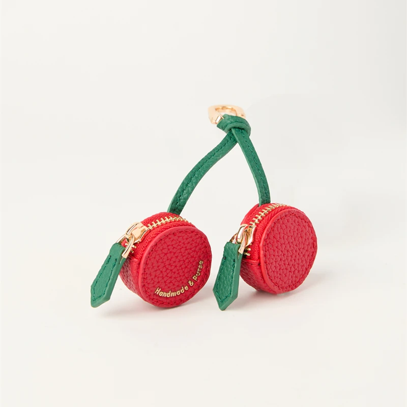 Porte-clés En, Porte-clés Cerises Avec Pendentif En, Porte-clés Cerises Fruits Pour Sac D'école, Sac à Dos