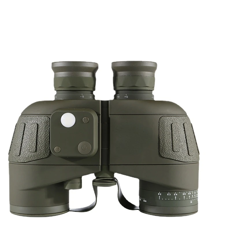 

10x50 HD High Magnification Waterproof Binoculars With Compass Military Nautical Hunting Powerful binoculars