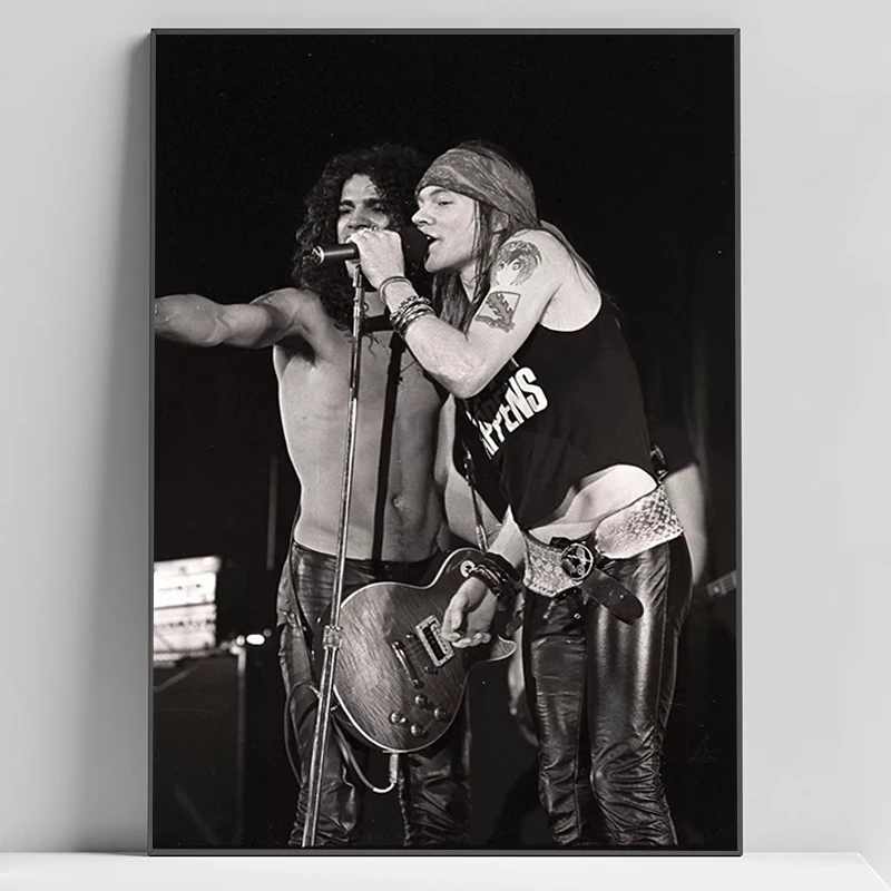 

Vintage Rock Music Band G-Guns N Roses Poster Decorative Painting Wall Decoration for Home Decore With Free Shipping Room Decor