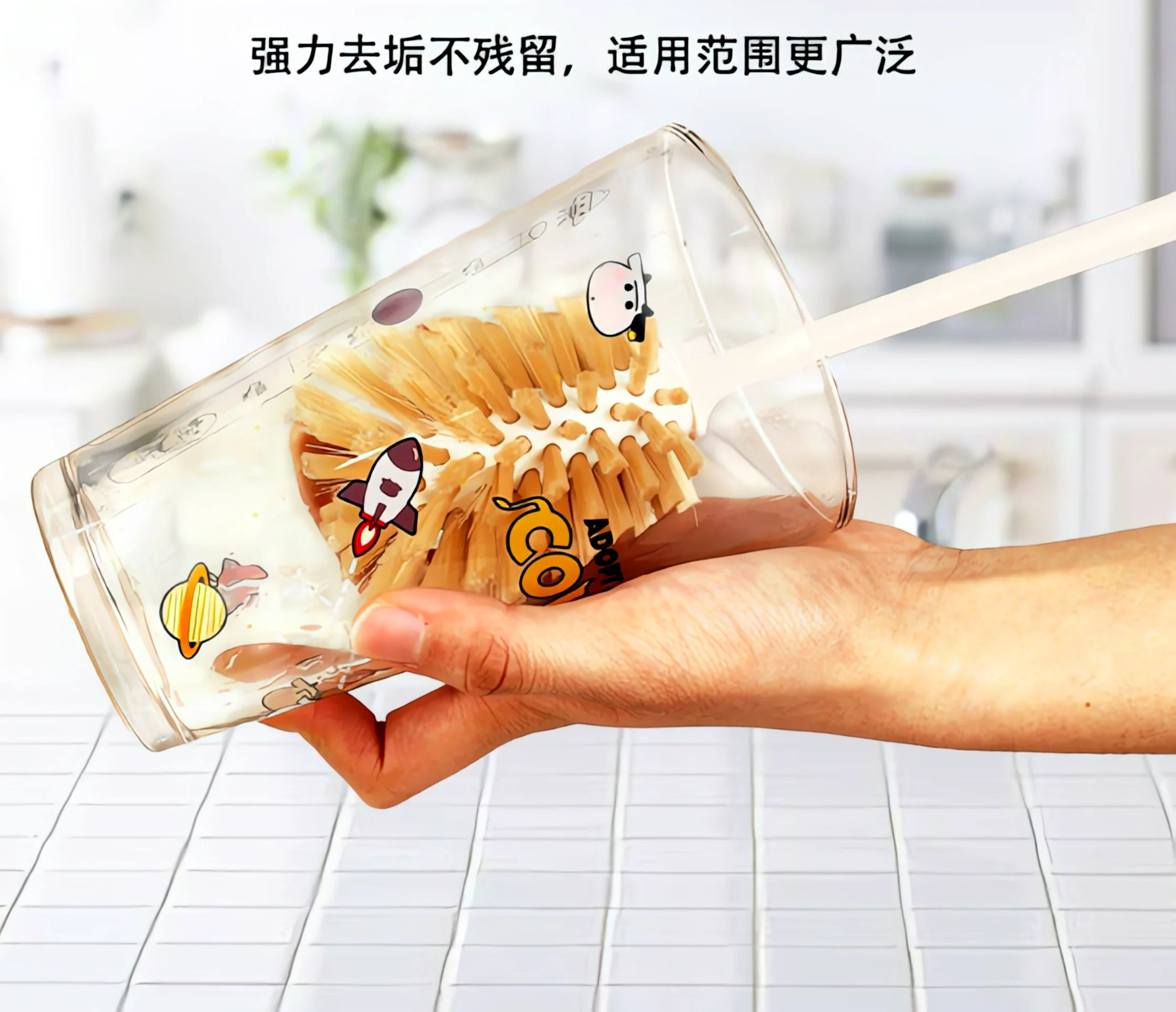 

Wonderful clean kitchen cup brush small brush water cup cleaning cup long handle brush baby bottle to remove stains washing pot