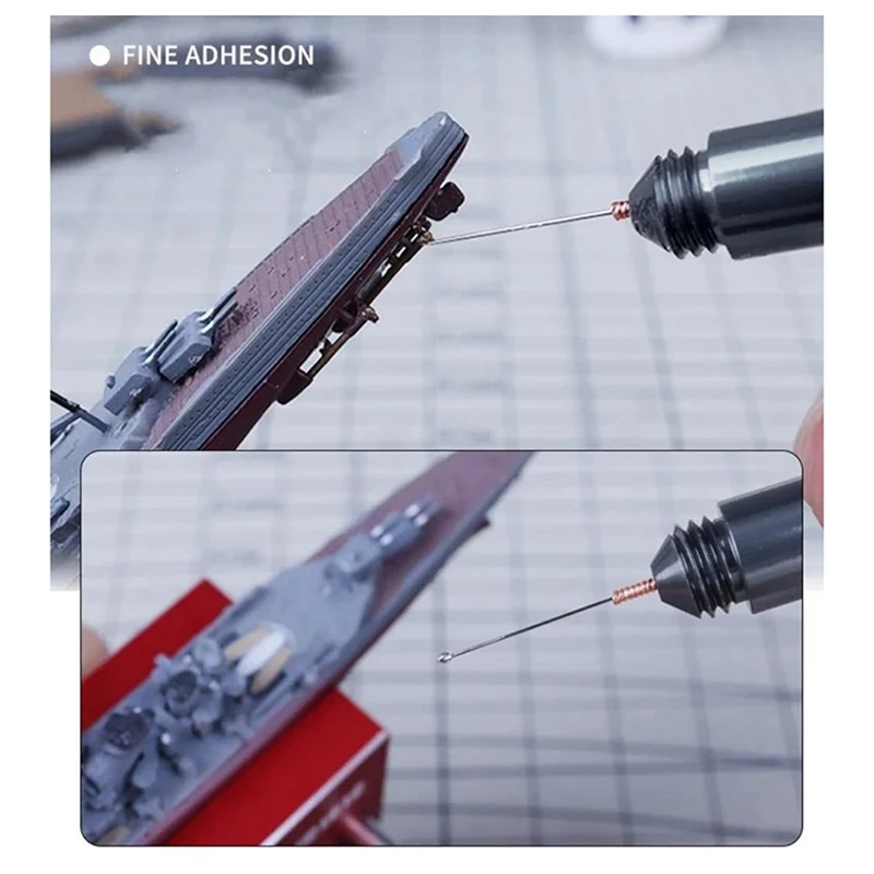 Mini Metal Glue Applicator Needle For Hobby Craft Model And Small Part Dispensing model tools