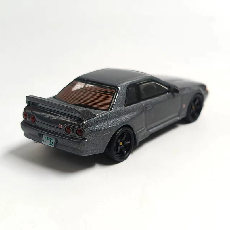 미니GT 1:64 스케일 스카이라인 GTR R32 니스모 시뮬레이션 합금 자동차 모형 컬렉션 장식 장난감 선물 기념품 전시품