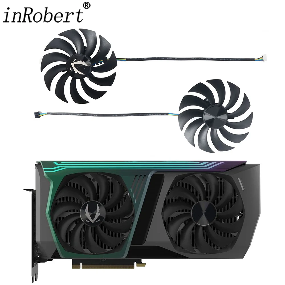 Ventola Della Scheda Video Per Zotac Gaming Geforce Rtx 3070 Amp Holo 100Mm Muslimymuslimate Rtx3070 Ventola Di Raffreddamento Sostitutiva Della Sched