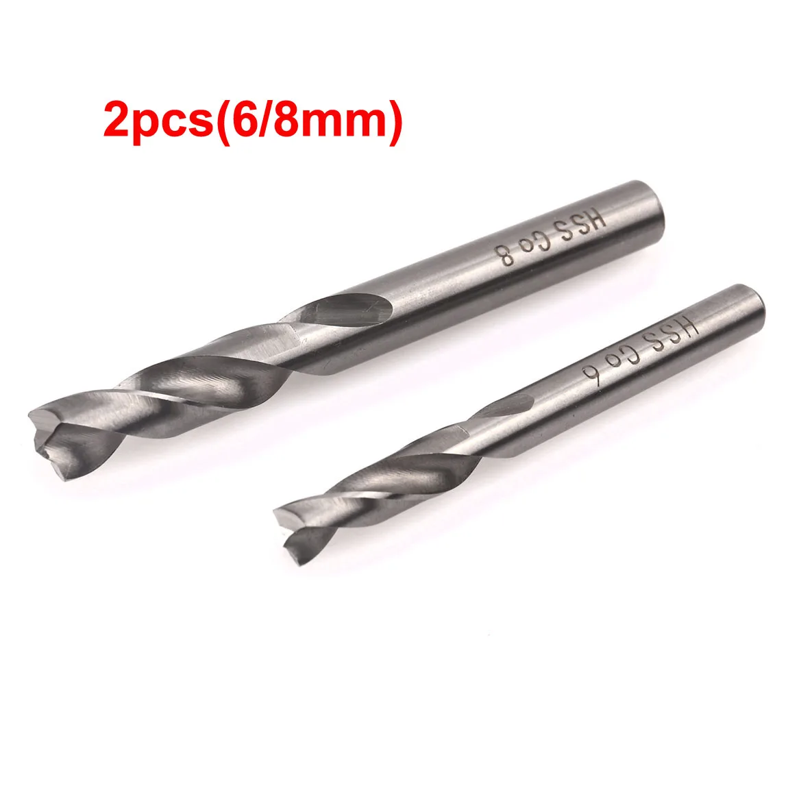 

2Pcs HSS CO Spot Weld Drill Bit Set 6/8mm Welder Remover Cutter Metal Hole Grooving Opener Drilling Tool