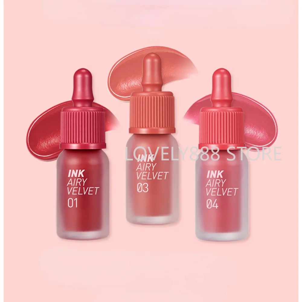 

Ink Airy Velvet 4g Waterproof Matte Lipstick Liquid Lip Stick Long Lasting Lip Gloss Tint Korean Nude Makeup Cosmetics