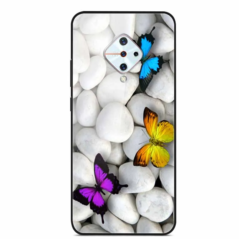 Premium Tempered Glass Back Case with Soft Bumper