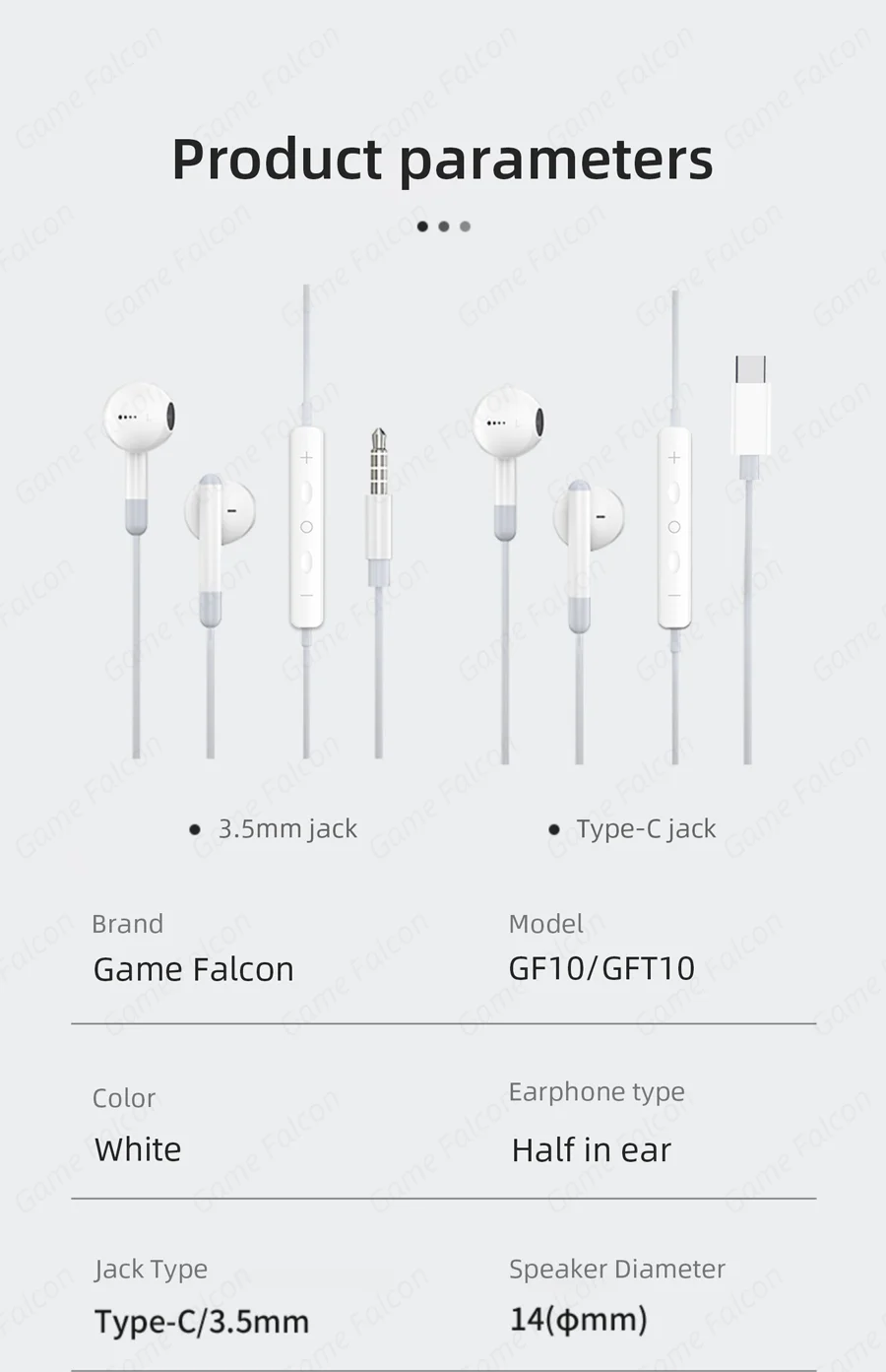 Cuffie cablate hifi surround sound con microfono usb c e jack_voghion.com
