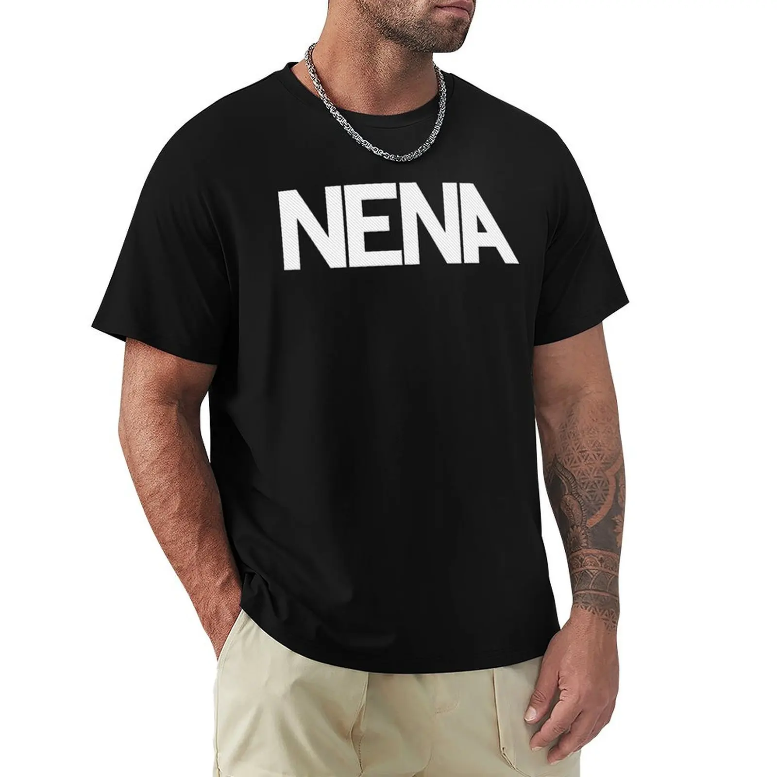 

Nena Singer German T-Shirt quick drying Aesthetic clothing mens graphic t-shirts