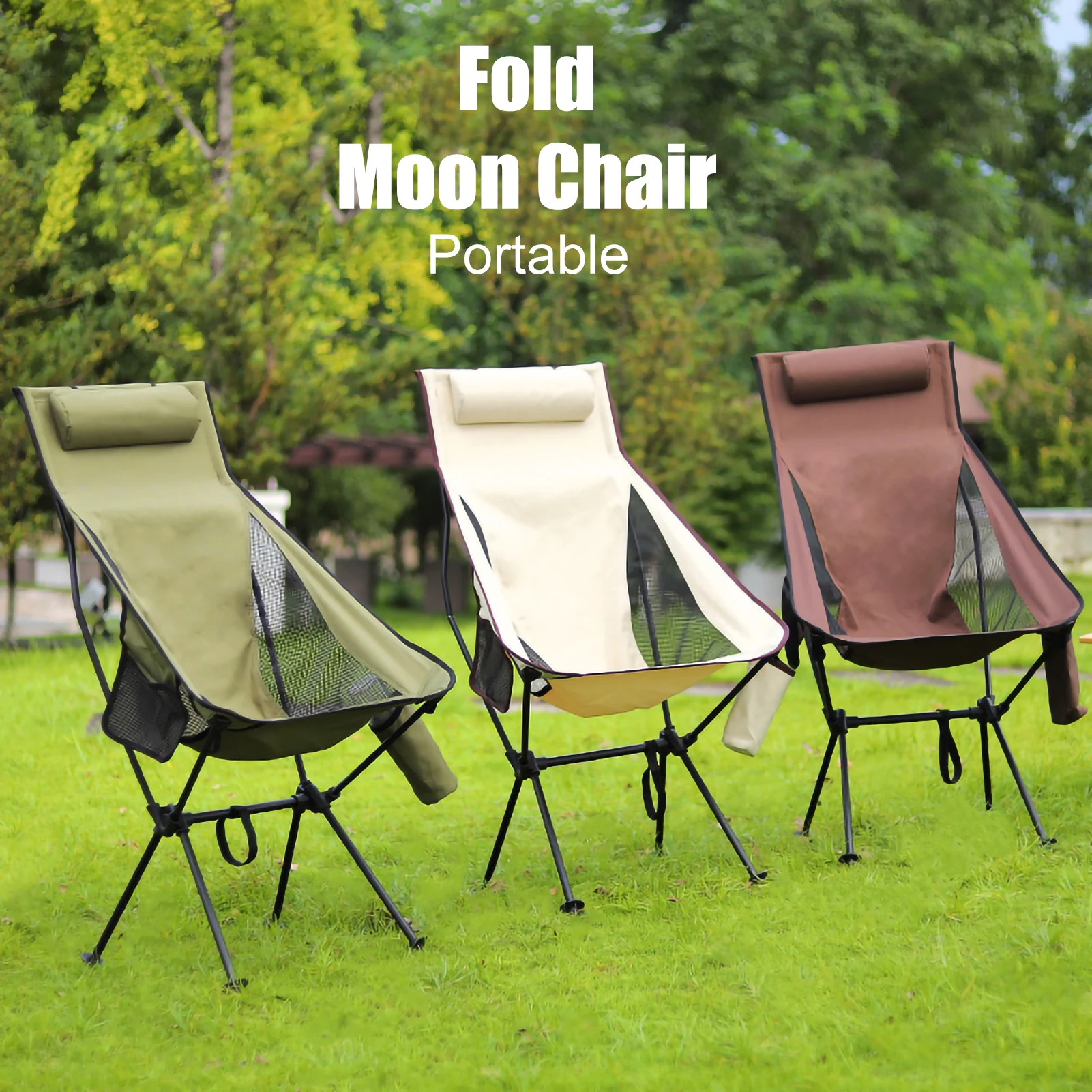 

Складные шезлонги для пешего туризма, пикника, рыбалки, 1 шт.