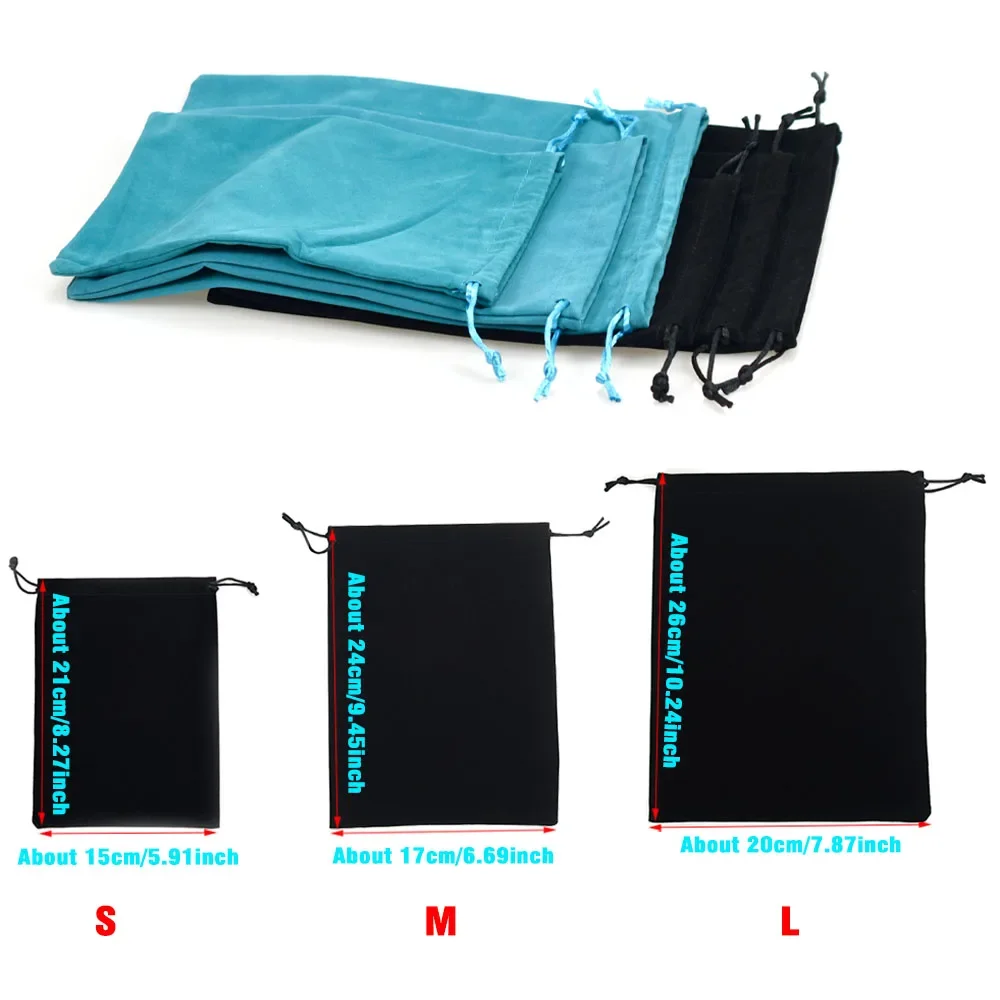 Fishing tackle gear accessories wheel storage pouch bag reel bag portable drawstring reel protect