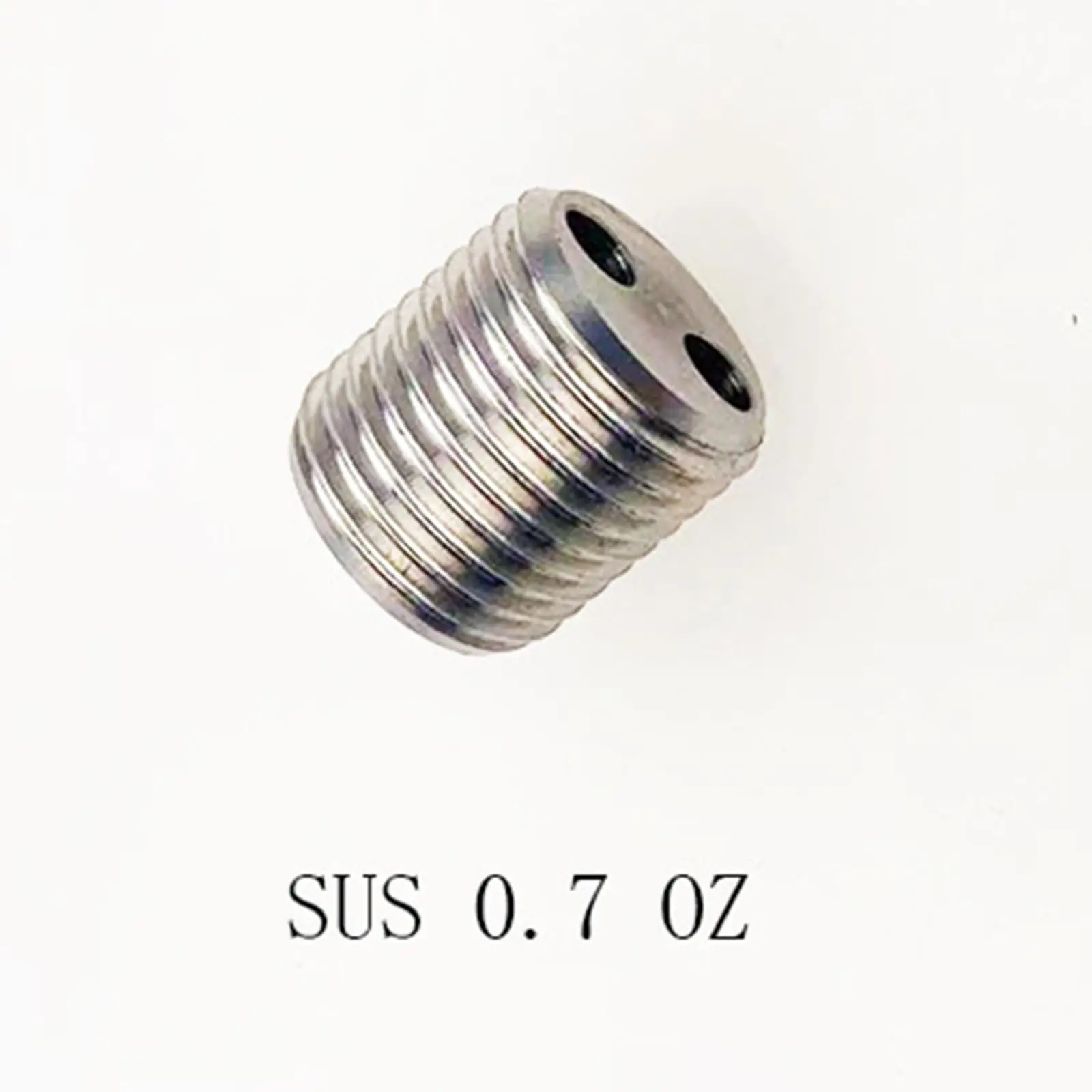 8 Pieces Billiard Pool Cue Weight Bolts with Tool Pool Cue Weights Set