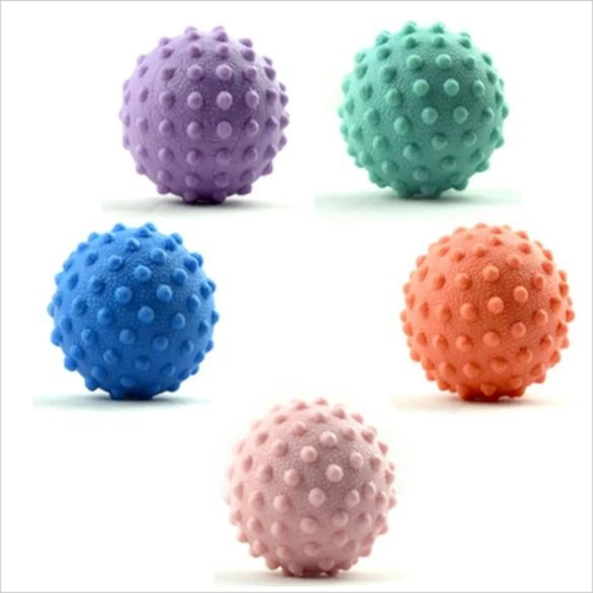 Durable TPE Spiky Ball Massager Hedgehog 4.5cm