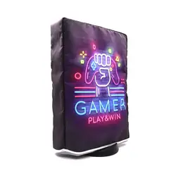 Dust Cover for PS5 Soft Anti Scratch Protective Case Guard for Playstation 5 Console Digital & Disc Edition