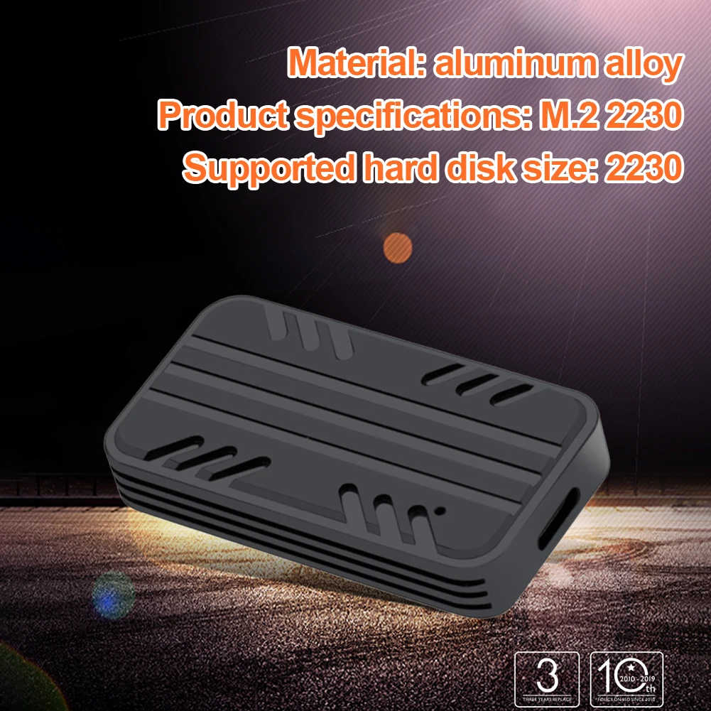 SSD Ŭ    M.2 NVMe ָ Ʈ ̺, CŸ USB3.1  ϵ ũ ڽ, SSD 2230