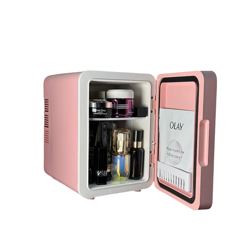 4L Pink Mini Beauty Fridge 6