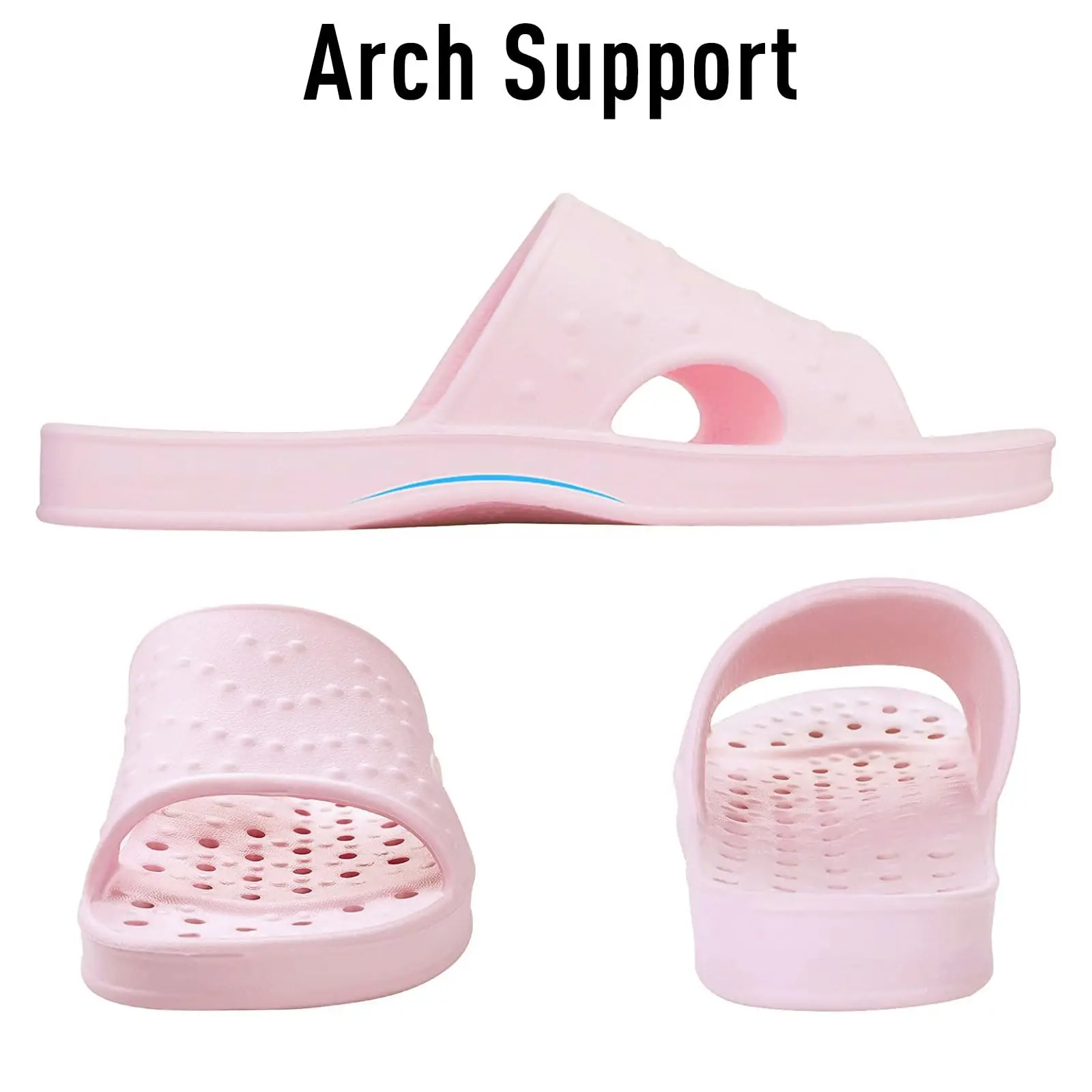 Comwarm Shower Slides For Women Men Soft Bathroom Flats Shoes Couple House Non-Slip Slippers Light Quick Drying Pool Beach Slide 4