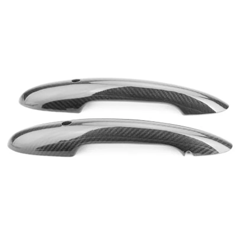 

Защитная крышка из углеродного волокна для дверной ручки, аксессуары с отверстием для ключей для Mini Cooper F55 F56 F54 F60 R55 R56 R60 Countryman