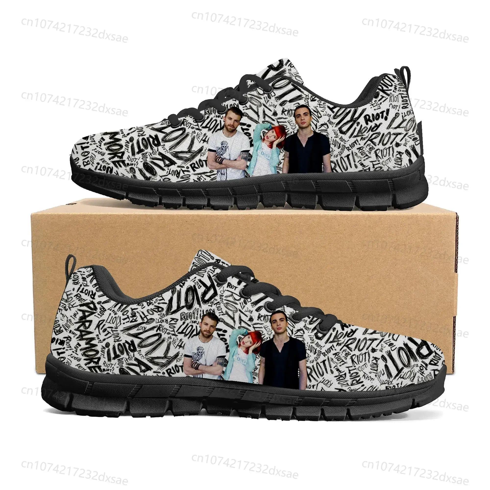 Paramore Rock Band Pop Sports Shoes Mens Womens Teenager Kids Children Sneakers Casual Custom High Quality Couple Shoes