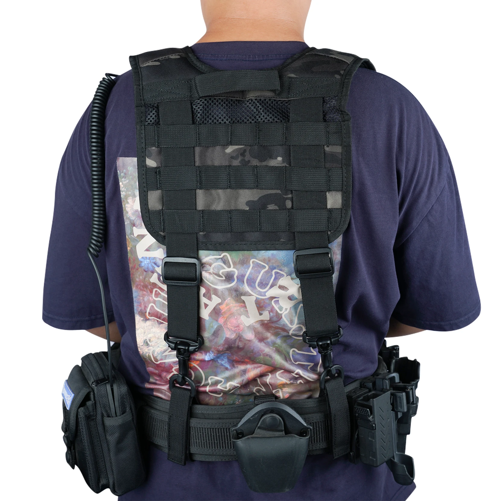 頑丈なベルトハーネス用の戦術的な警察のストラップ、調整可能な