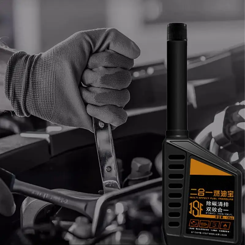 120ml Catalytic Converter Cleaner Professional Anti-Carbon High Engine Boost Up Carbon Removal Consumption Engine Accelerators