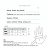 Men Women 2023 Winter Camouflage Fleece Thickened Ski Gloves Warm Non-slip Windproof And Waterproof Touch Screen Hiking Glove 6