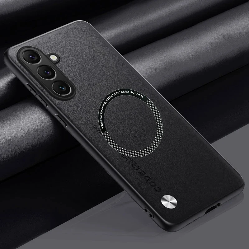 Luxury Business PU Leather Slim Magnetic Anti-Drop Cover