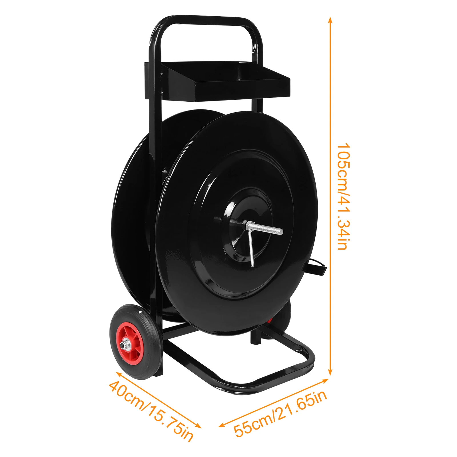 Composite Cord Strap Packing Pallet Multi-Purpose Banding Strapping Cart Dispenser Reusable Integrated Tool & Seal Tray for Manu
