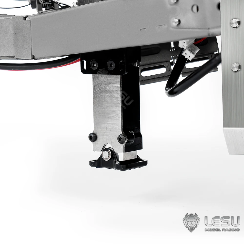 LESU 1/14 RC Full Trailer Metal 2 Axles Remote Control