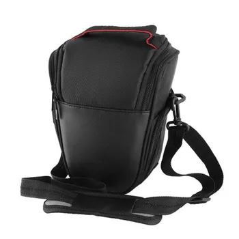 Borsa per fotocamera custodia a tracolla a triangolo per Nikon Z6 Z7 D3500 D5600 D5500 D7500 Canon EOS R8 R7 R6 R 4000D 2000D 1300D 800D 850D