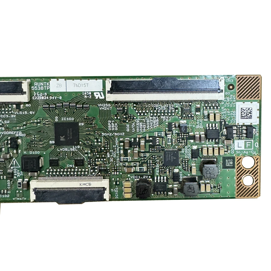 5538TP ZZ original t-con RUNTK 5538TP ZA RUNTK5538TP ZB or "ZA" is compatible and good working