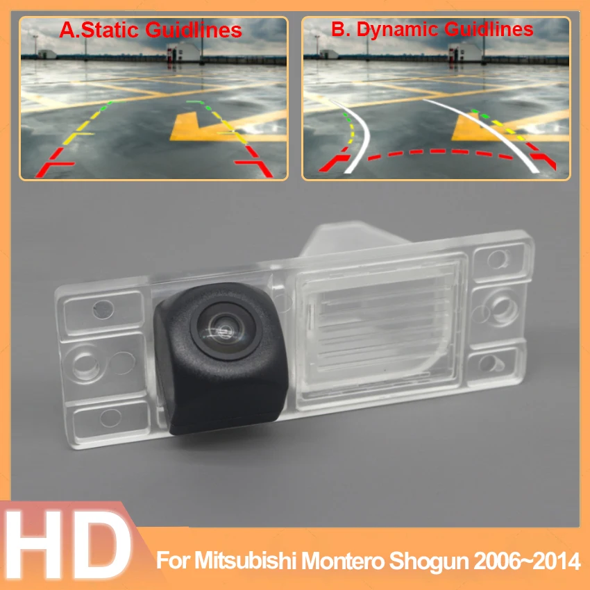

Для Mitsubishi Montero Shogun 2006 ~ 2011 2012 2013 HD CCD камера заднего вида ночного видения камера заднего вида Автомобильная камера заднего вида