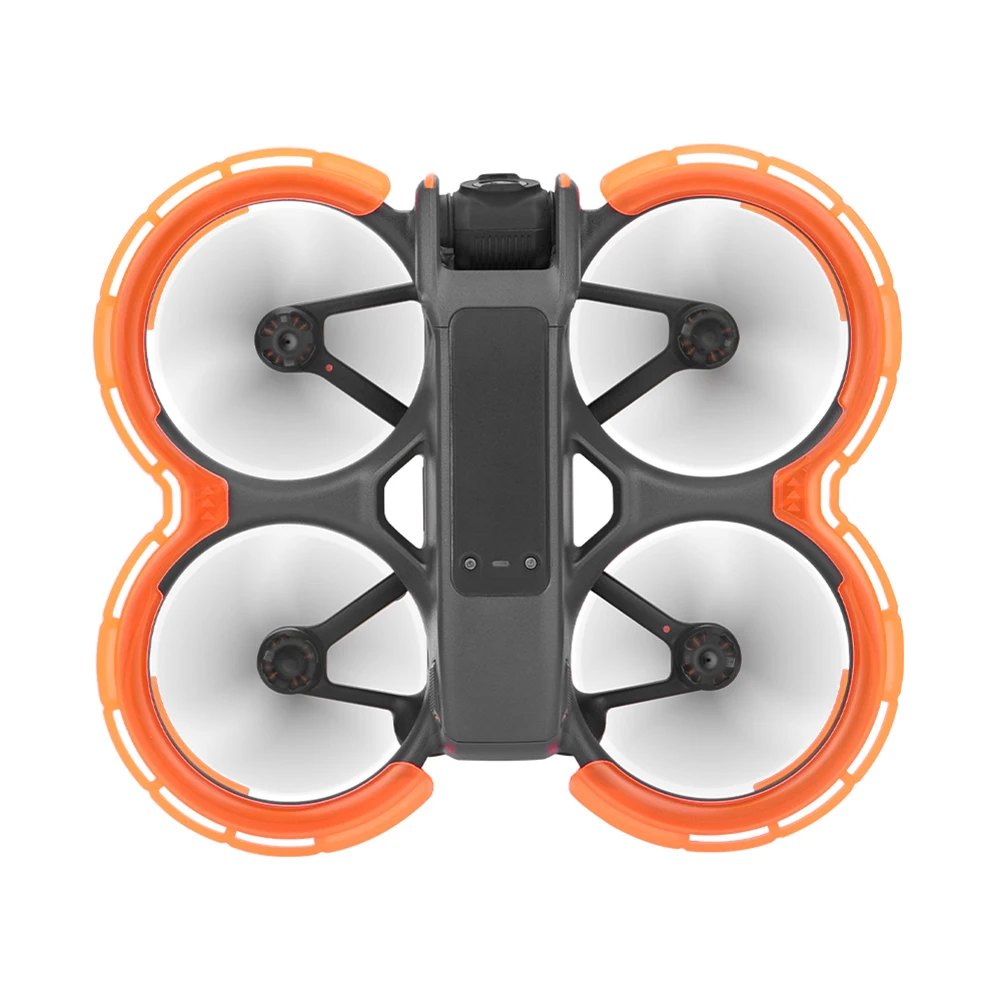 Protective Bumper Ring Anti-Collision Protectors TPU Propeller Protection Guard Lightweight Propeller Protector for DJI Avata 2