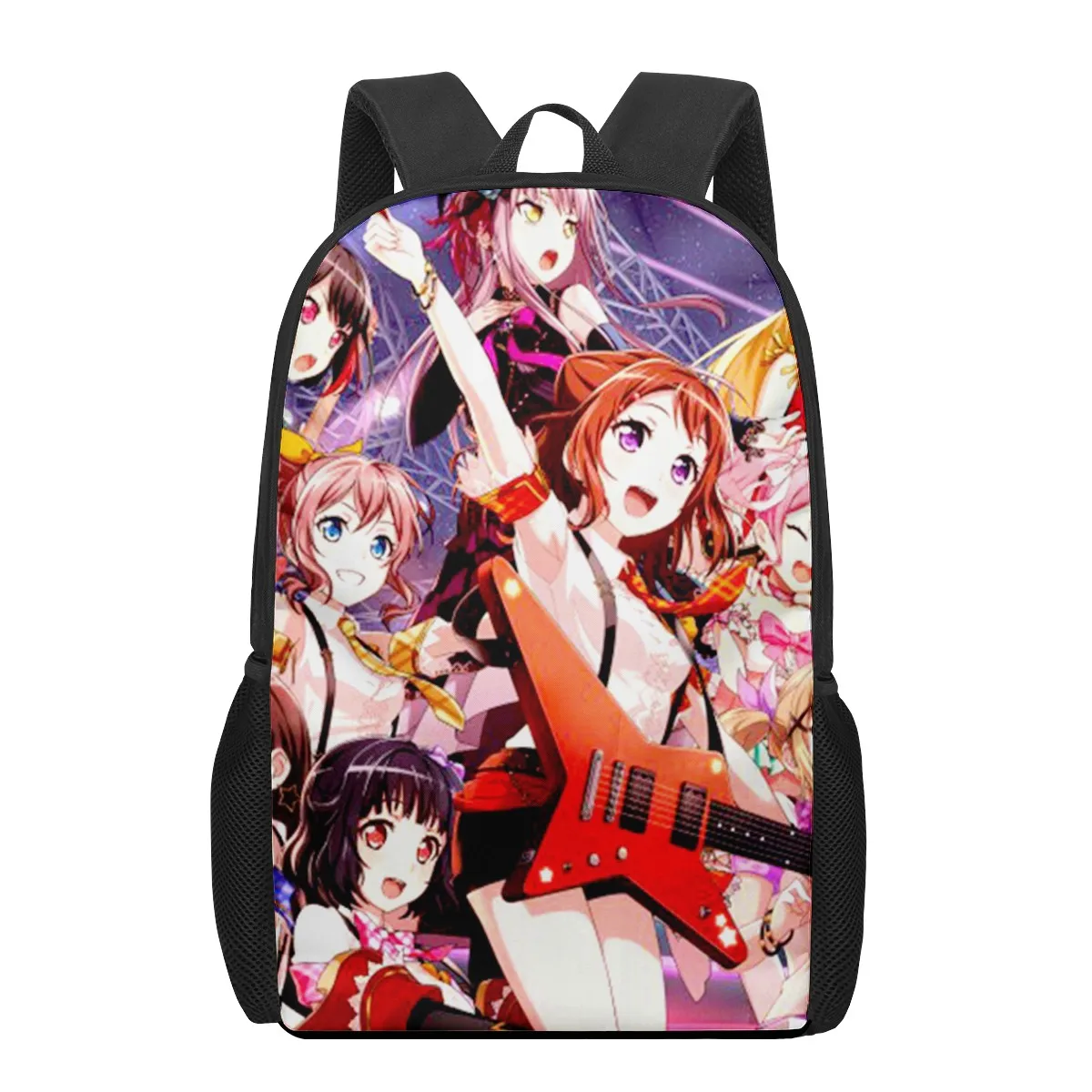 Anime bang! sen děti vyučváné pytle 3D potištěné kniha brašna muži 16 palec batoh pro teen kluky mateřská škola bagpack děti mochila