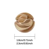 10 Pieces/set Striped Design Metal Buttons for Coats, Dresses and Jackets, Elegant and Simple Gold-coloured Decorative Buttons 2