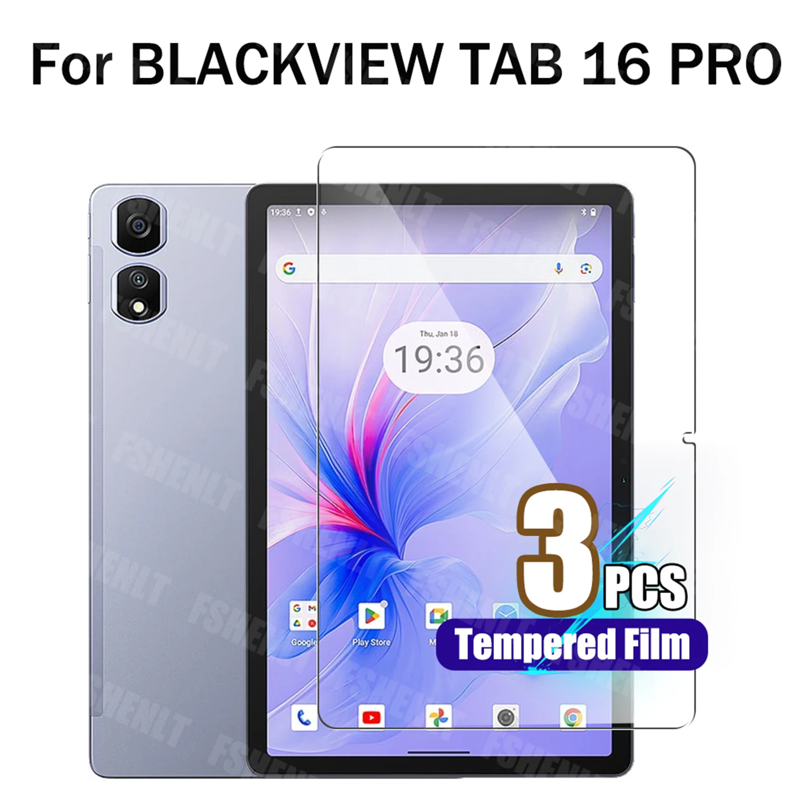 HD Clear Tempered Glass Screen Protector - 9H Hardness