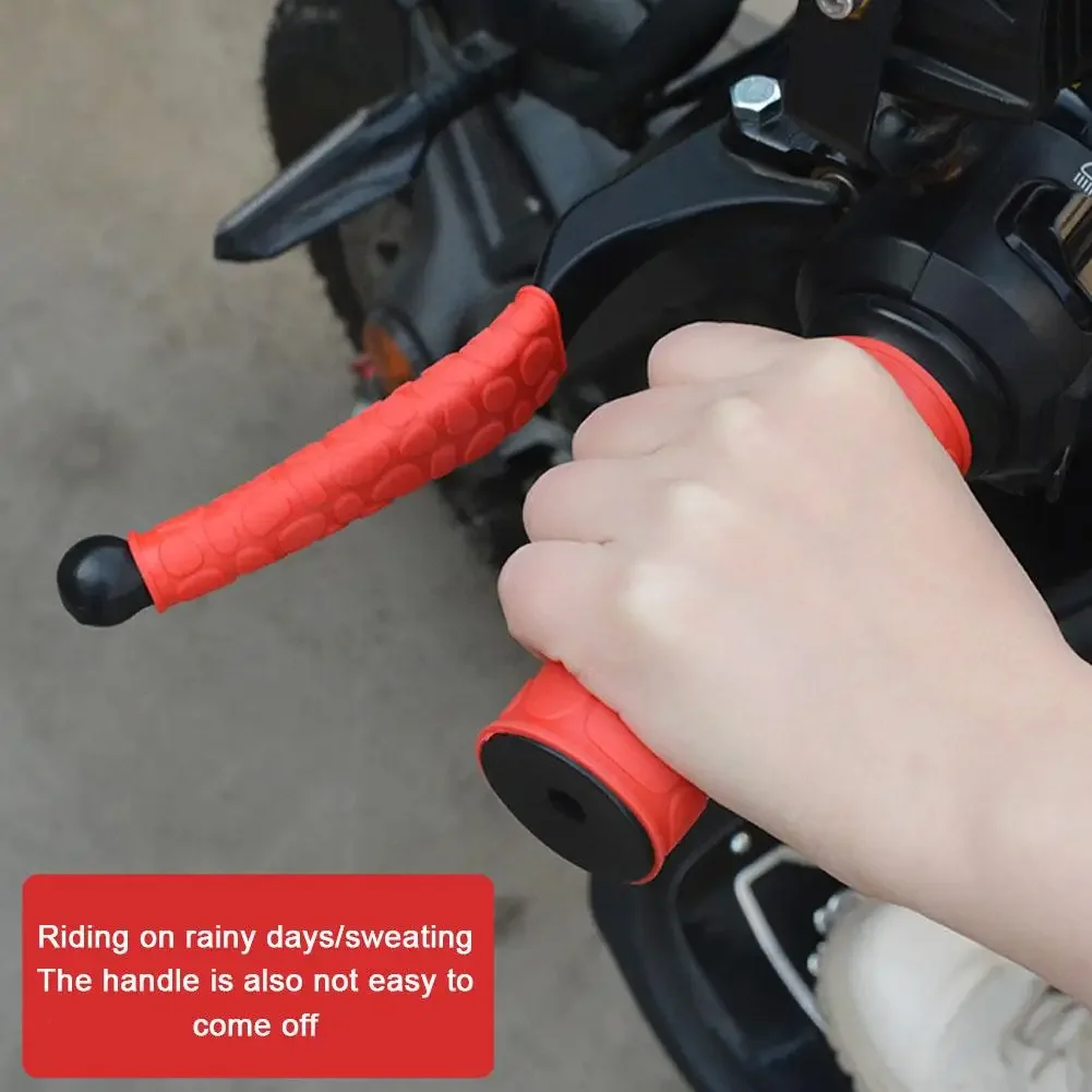 Universal Motorcycle Handlebar Grip Brake Clutches Lever Cover Protector Soft Rubber Bar Brake Handle Silicone Sleeve