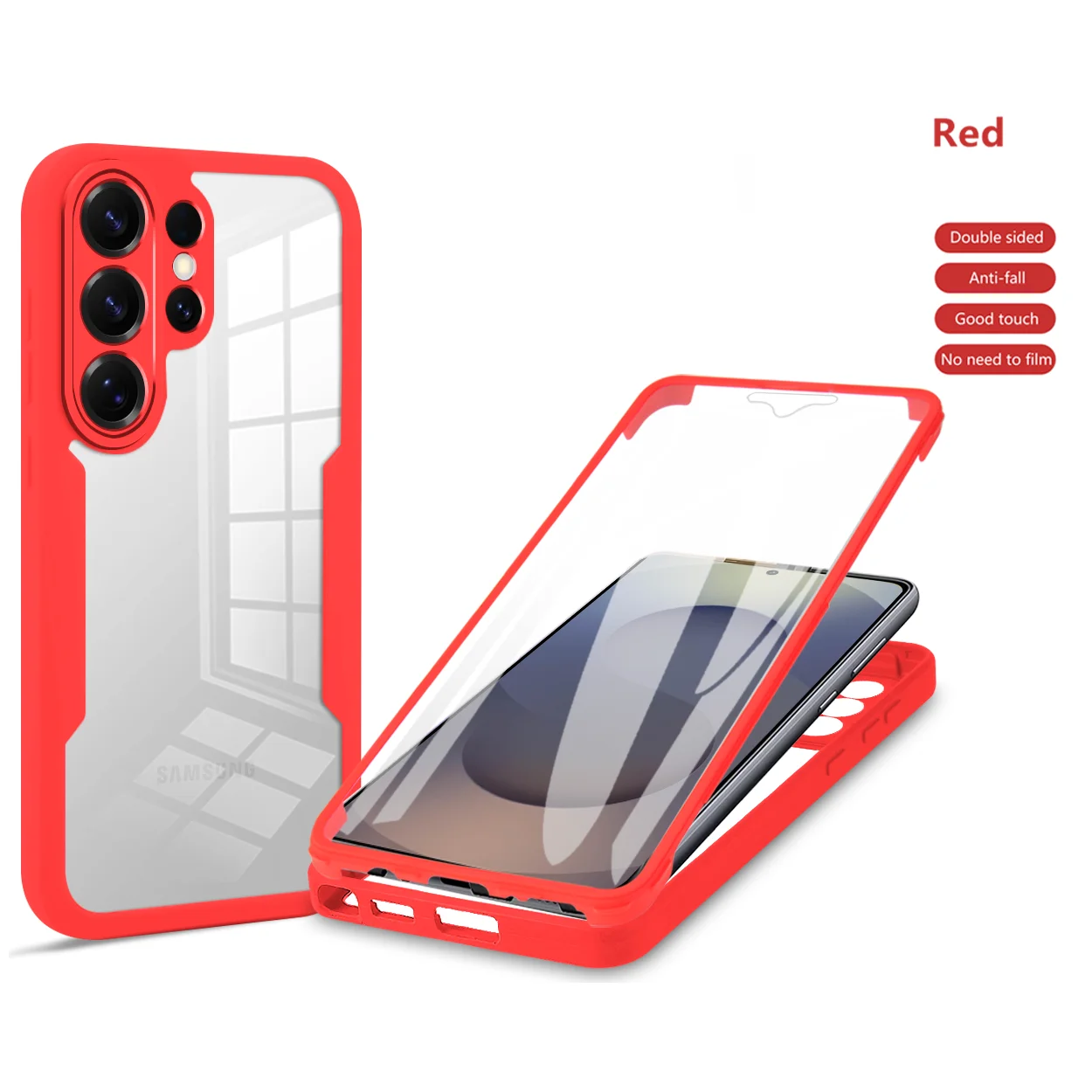 Shockproof Full Body Protection Case with Screen Protector