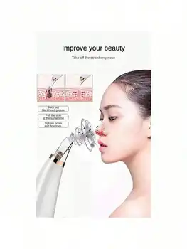 Washing Instrument Portable Vacuum Suction Quiet Beauty Products Face Cleaner Deep Pore Acne Pimple Removal Strong Suction