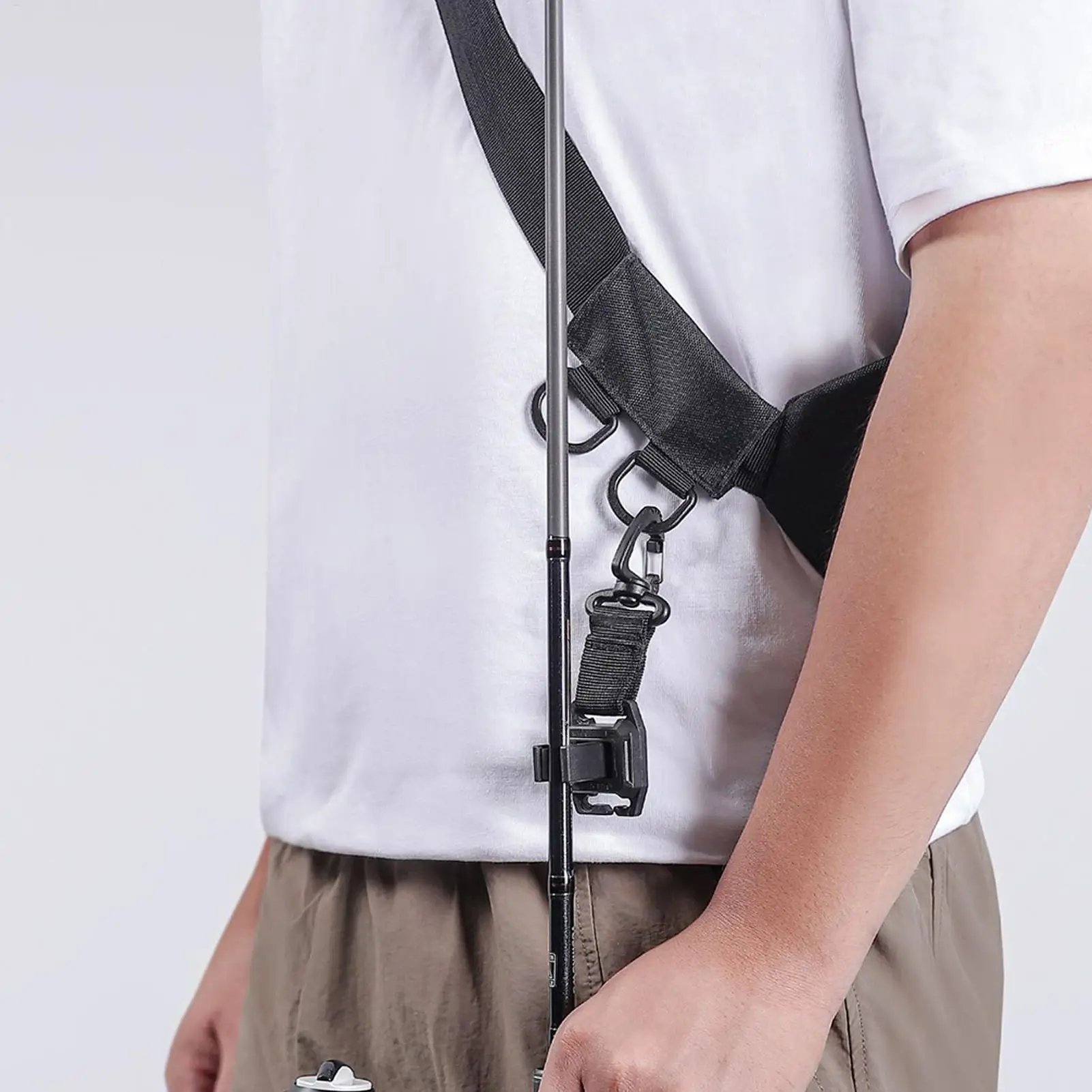 Tragbare Angelrute Clips Halter Tragbare Pole Ständer Pier Reise Surfen Strand Süßwasser Salzwasser Wels Bass Angler – Detail 7