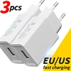 USB Charger 5V 2A Power Adapter Travel Universal Mobile Phone Charger For iPhone Samsung Xiaomi Redmi LG EU/US Wall Charge Plug