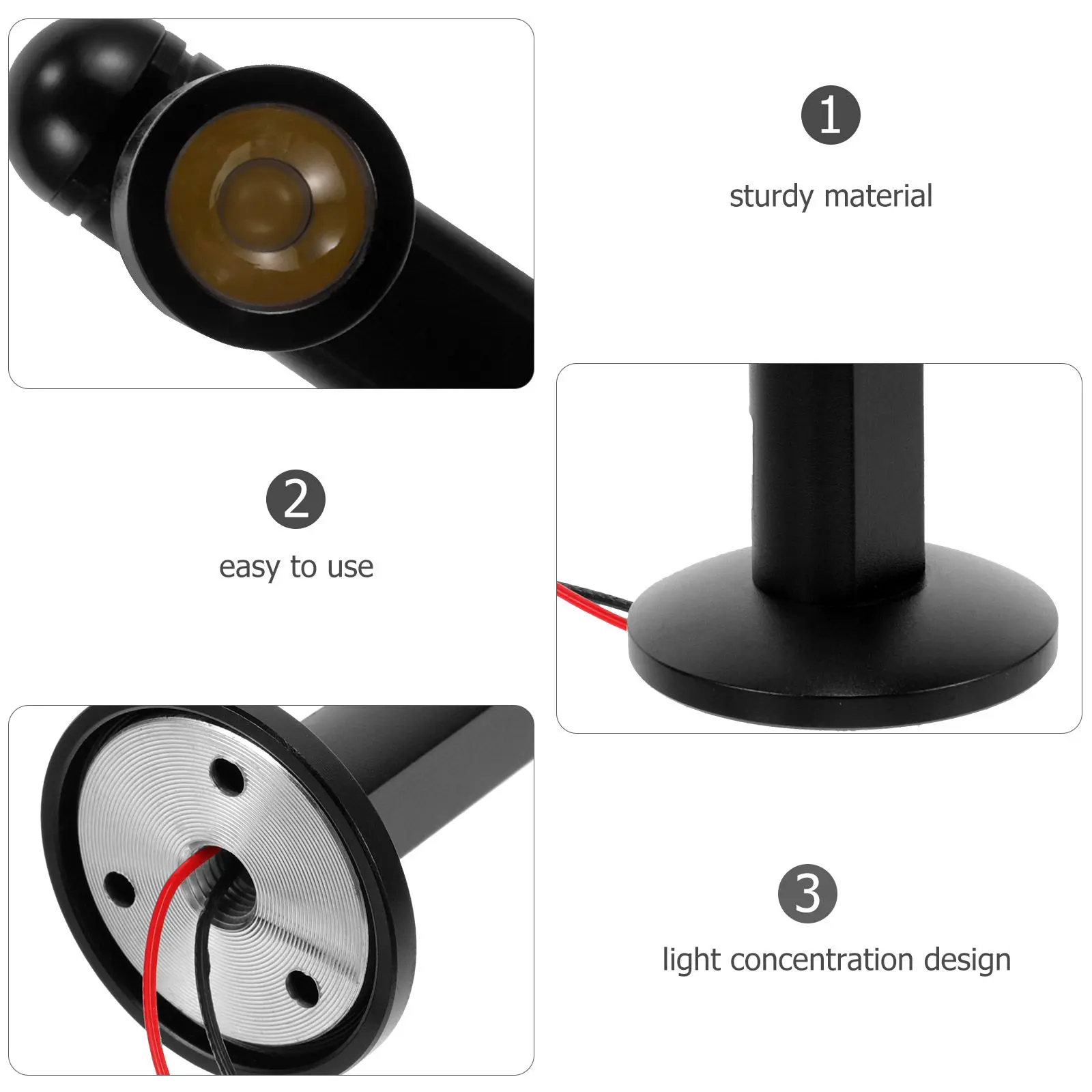 캐비닛 LED 스포트라이트 휴대용 보석 진열 쇼케이스 평평한 바닥 실내 스탠딩 장 LED 캐비닛 조명 (가정용)