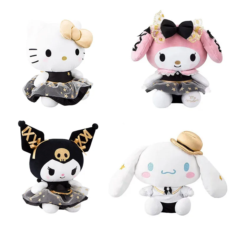 

Sanrio Hello Kitty Kuromi Melody Cinnamoroll Stuffed Toys for Kids Christmas Birthday Gifts