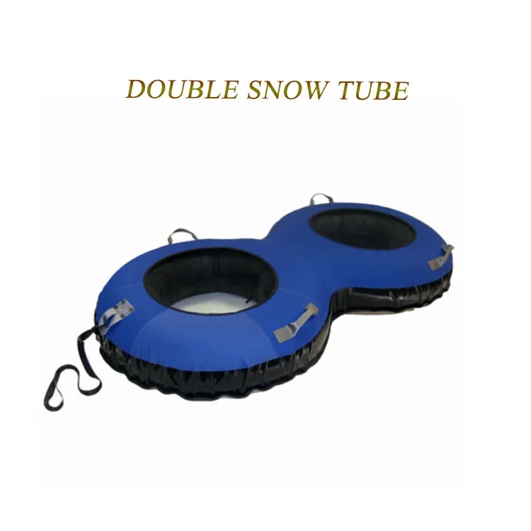 Towable Snow Tube Sled Double Heavy Duty Inflatable Pvc Water Ski Tube for Kids and Adults